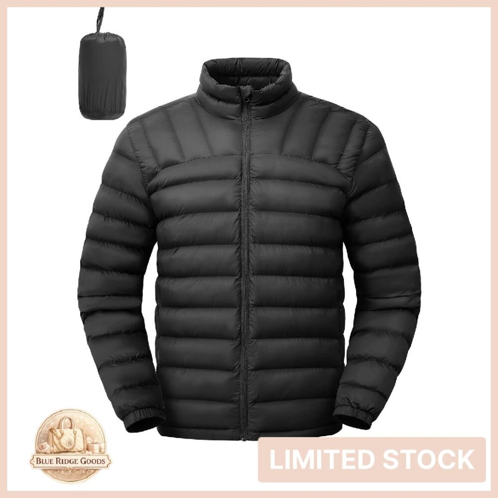 Lightweight Packable Puffer Jacket Insulated Wint… - image 1